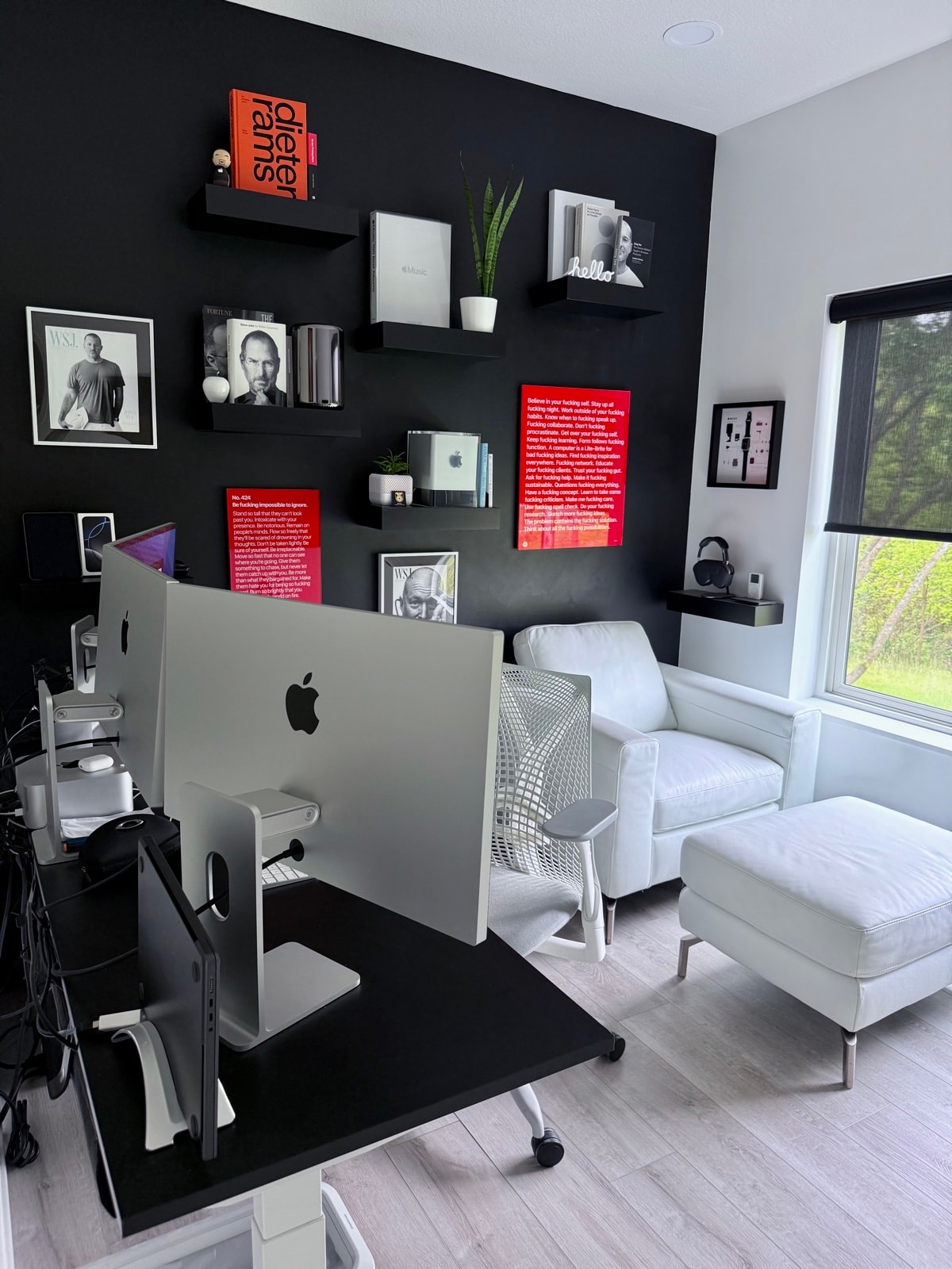 The desk where Cold Start happened. Twin Cities, Minnesota.